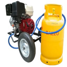 Motopompa de presiune 4" motor HONDA cu adaptare GPL
